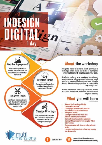 Digital Design Indesign InDesign Digital - Multidimensions